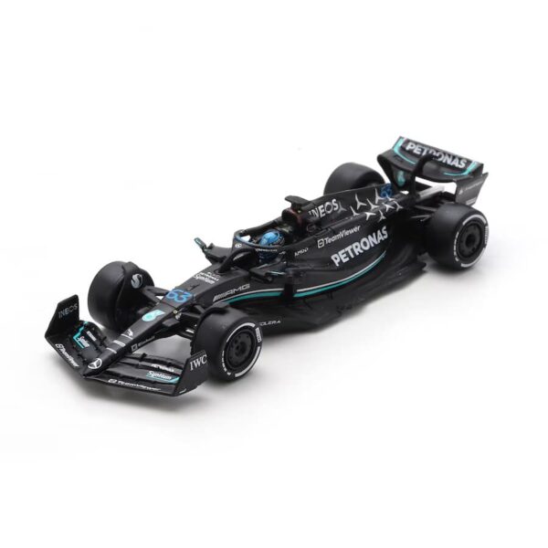 Mercedes AMG Petronas F1 n.º 63 de George Russell, modelo Spark a escala 1:64 - Imagen 2