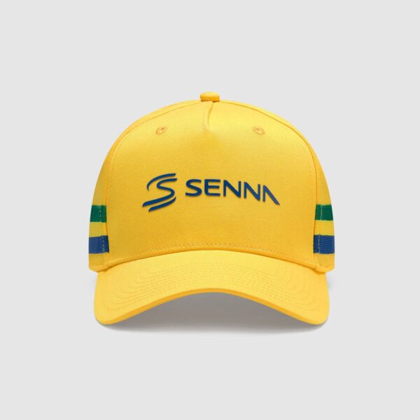 GORRA AYRTON SENNA STRIPE YELLOW