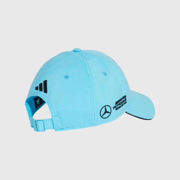 GORRA CELESTE MERCEDES GEORGE RUSSELL 2025 - Imagen 4