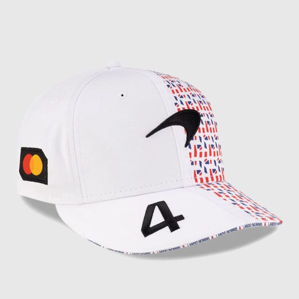 GORRA MCLAREN LANDO NORRIS SILVERSTONE GP 2025 - Imagen 3