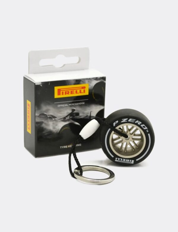 LLAVERO PIRELLI F1 BLANCO