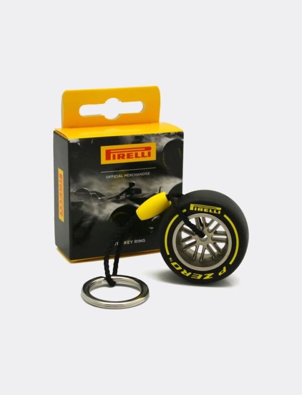 LLAVERO PIRELLI F1 AMARILLO